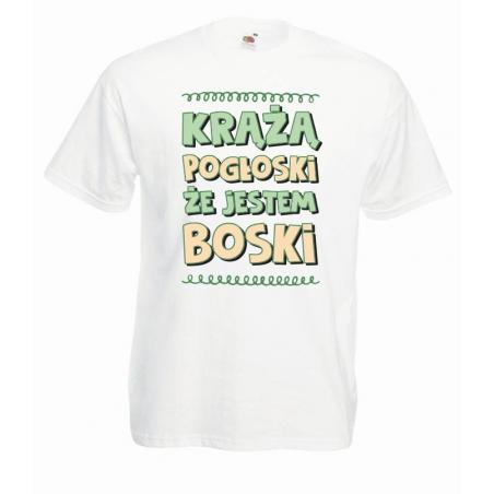 T-shirt oversize DTG JESTEM BOSKI