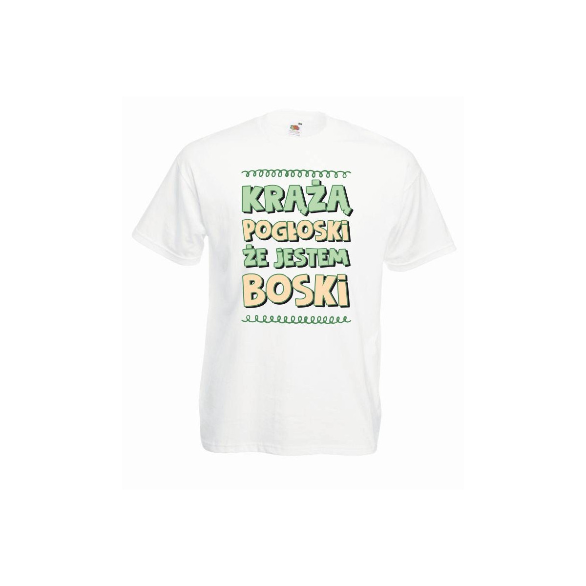 T-shirt oversize DTG JESTEM BOSKI