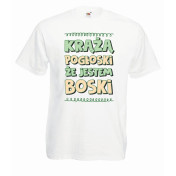 T-shirt oversize DTG JESTEM BOSKI