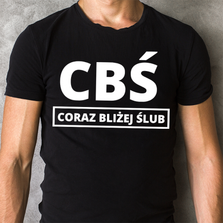 T-shirt Oversize Czarny | CBŚ