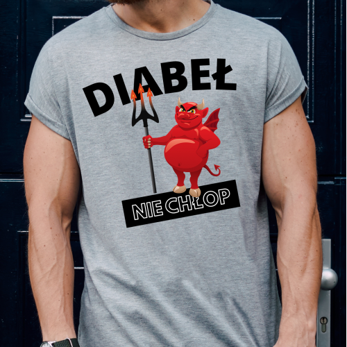 T-shirt Oversize Szary |...