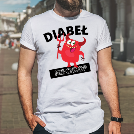 T-shirt Oversize DTG | Diabeł nie Chłop 2