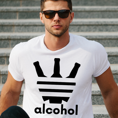 T-shirt Oversize DTG | alcohol