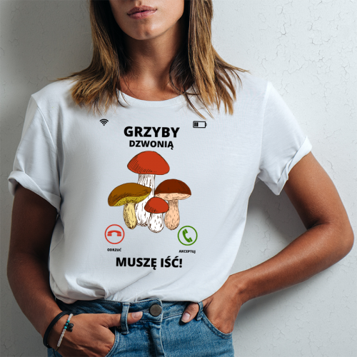 T-shirt Lady DTG | Grzyby...