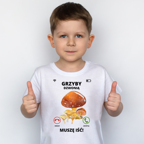 T-shirt Kids DTG | Grzyby...