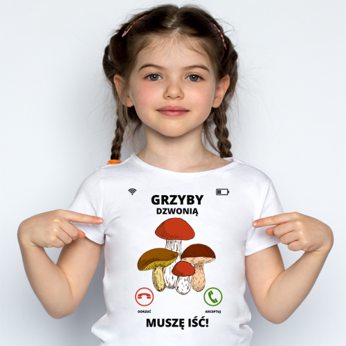 T-shirt Kids DTG | Grzyby...