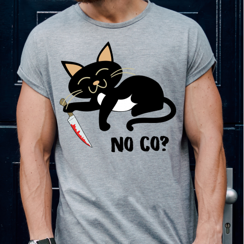 T-shirt oversize szary No co?