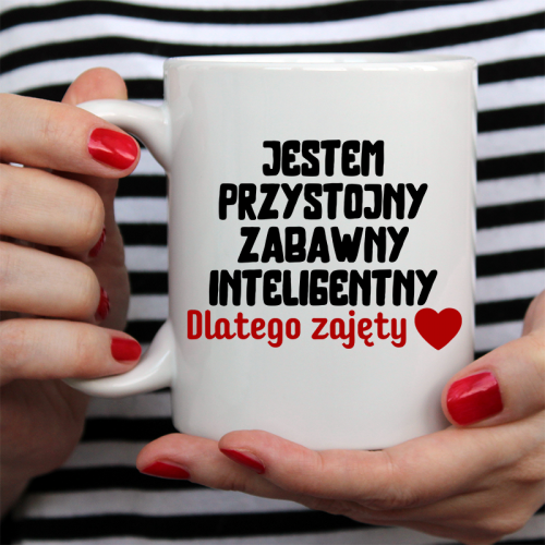 Kubek | Dlatego Zajęty ❤