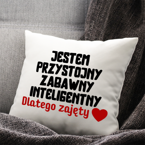Poduszka | Dlatego Zajęty ❤