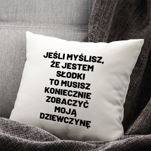 Poduszka | JEŚLI MYŚLISZ,...