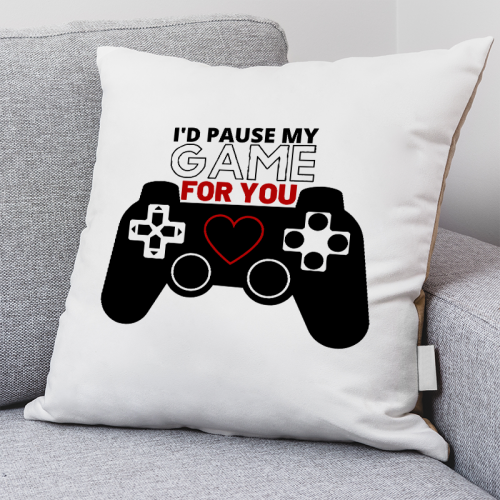 Poduszka | I'D PAUSE MY...