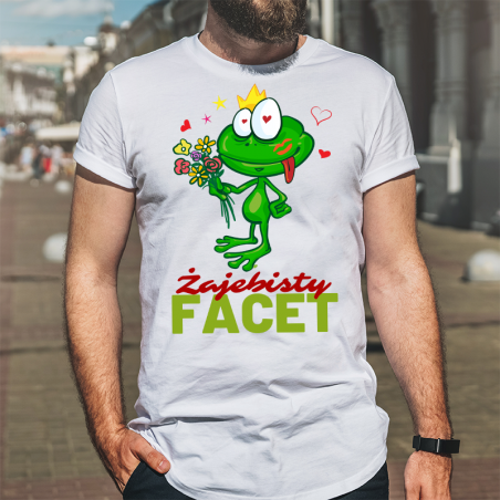 T-shirt Oversize | Żajebisty Facet Flowers
