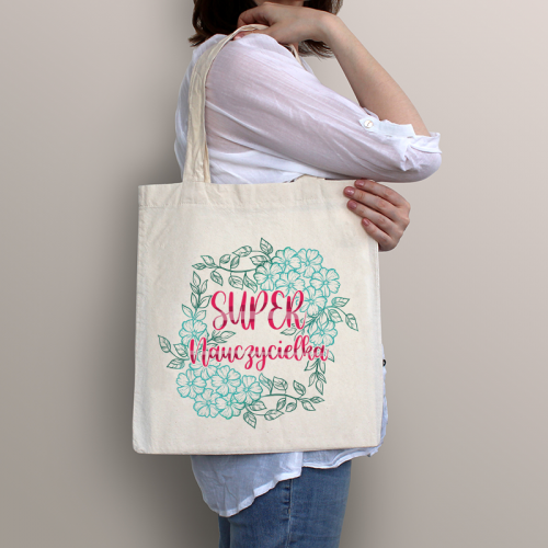 Torba bawełniana ecri Super...