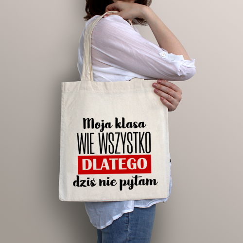 Torba bawełniana ecri Moja...