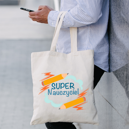 Torba bawełniana ecri Super...