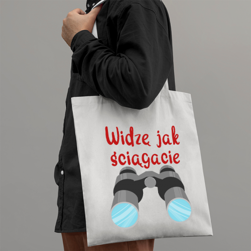 Torba bawełniana ecri Widzę...