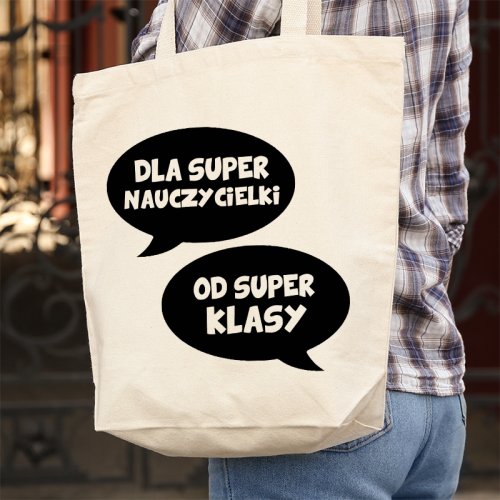 Torba bawełniana ecri Dla...