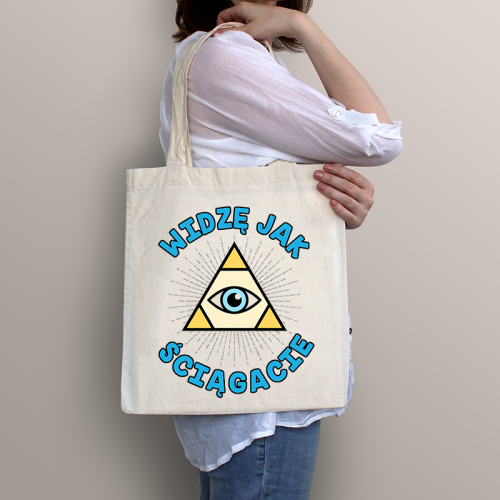 Torba bawełniana ecri Widzę...