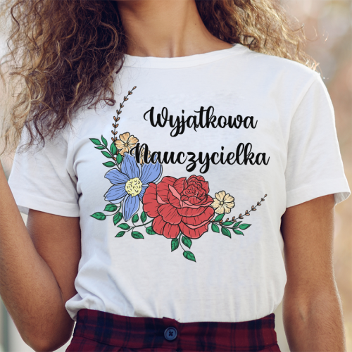 T-shirt lady DTG Wyjątkowa...