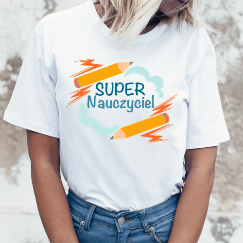 T-shirt lady DTG Super...
