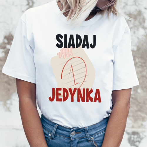 T-shirt lady DTG Siadaj...