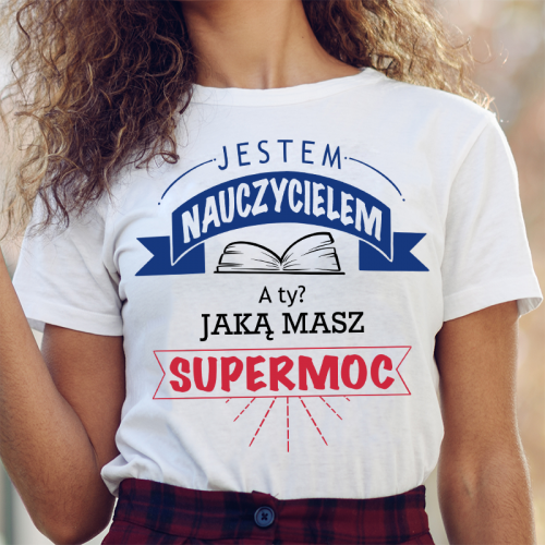 T-shirt lady DTG Jestem...