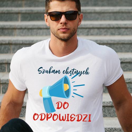 T-shirt oversize DTG Szukam...