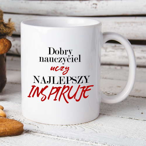 Kubek z nadrukiem Dobry...