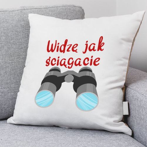 PODUSZKA druk Widzę jak...