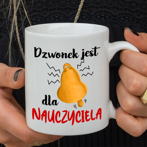 Kubek z nadrukiem Dzwonek...