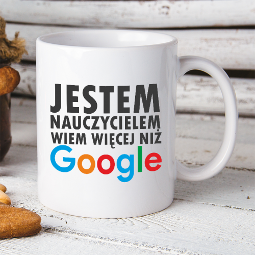 Kubek z nadrukiem Jestem...