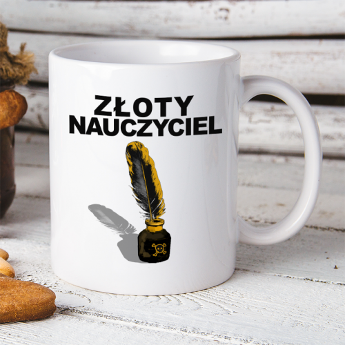 Kubek z nadrukiem Złoty...