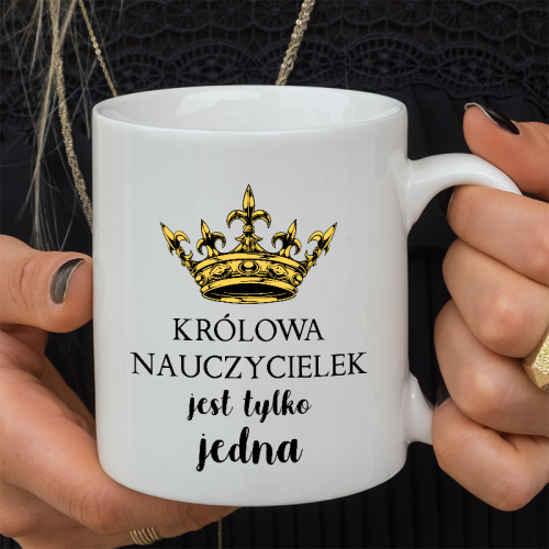 Kubek z nadrukiem królowa...