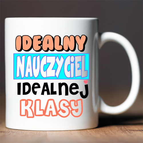 Kubek z nadrukiem IDEALNY...