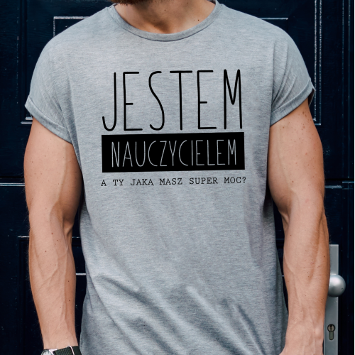 T-shirt oversize Jestem...
