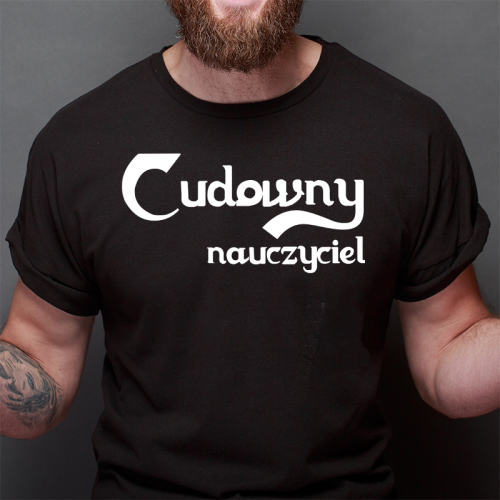 T-shirt oversize Cudowny...