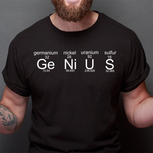 T-shirt lady/oversize Geniusz