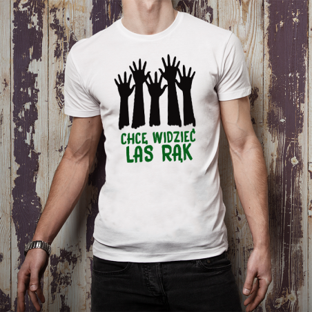 T-shirt lady/oversize DTG Las Rąk