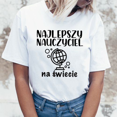 T-shirt lady CZARNY...