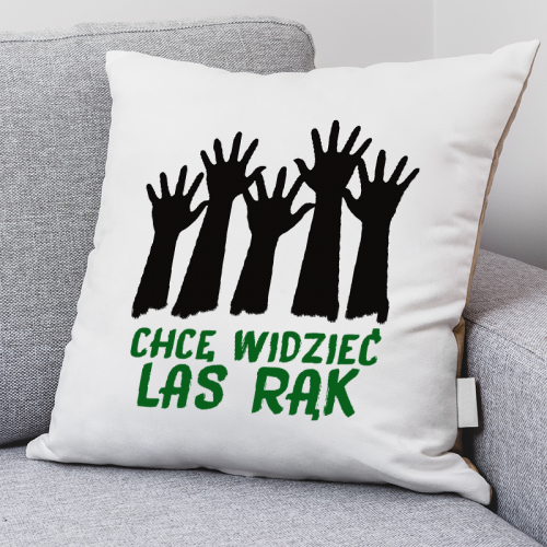 PODUSZKA druk Las Rąk