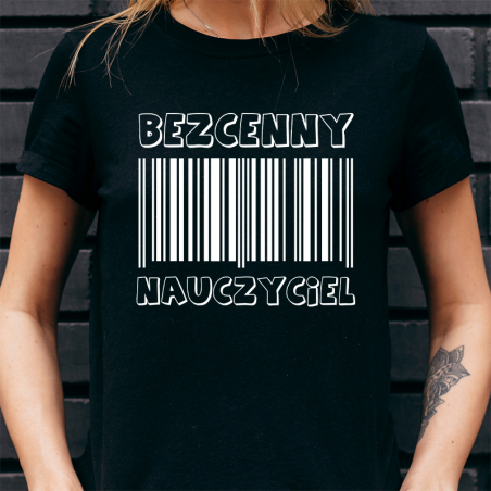 T-shirt lady BEZCENNY NAUCZYCIEL