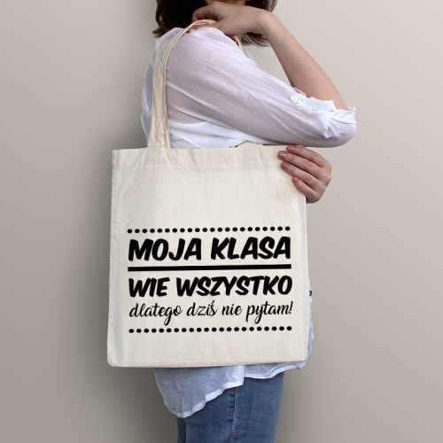 Torba bawełniana ecri Moja...