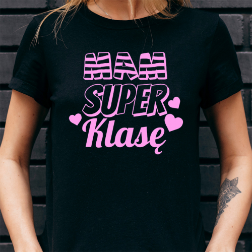 T-shirt Lady | Mam Super Klasę
