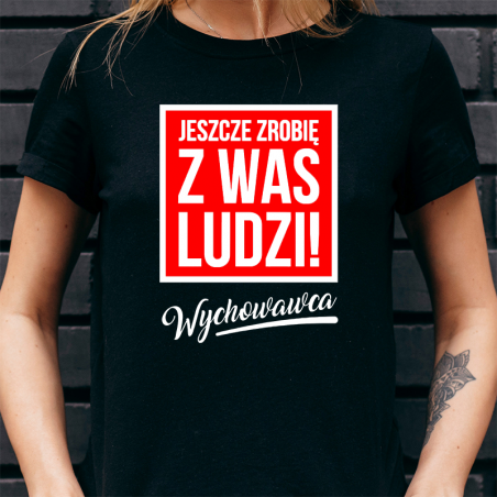 T-shirt Lady/Oversize | ZROBIĘ Z WAS LUDZI