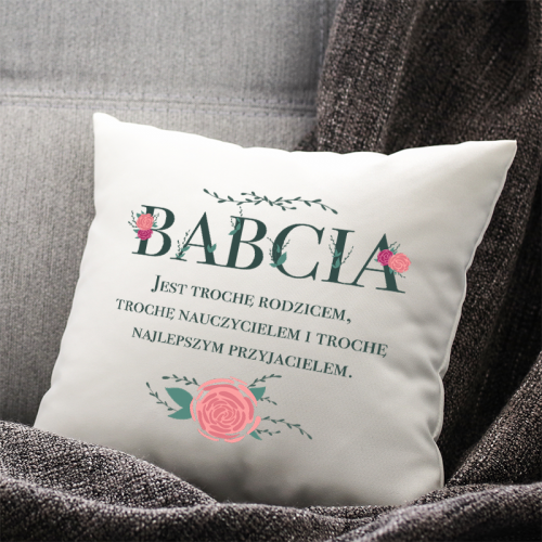 PODUSZKA druk Babcia jest...