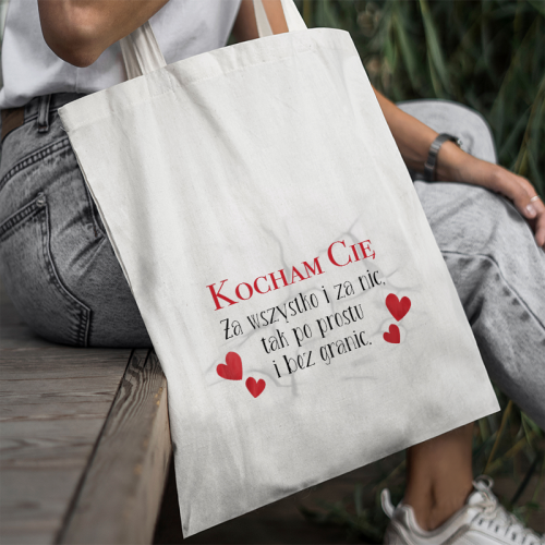 Torba | Kocham Cię bez...