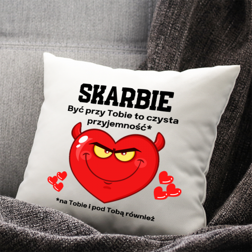 Poduszka | SKARBIE BYĆ PRZY...