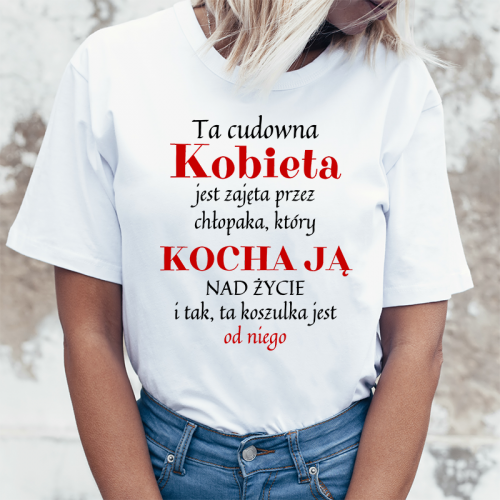 T-shirt | TA CUDOWNA KOBIETA