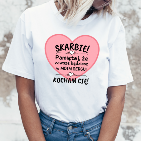 T-shirt | SKARBIE KOCHAM CIĘ!
