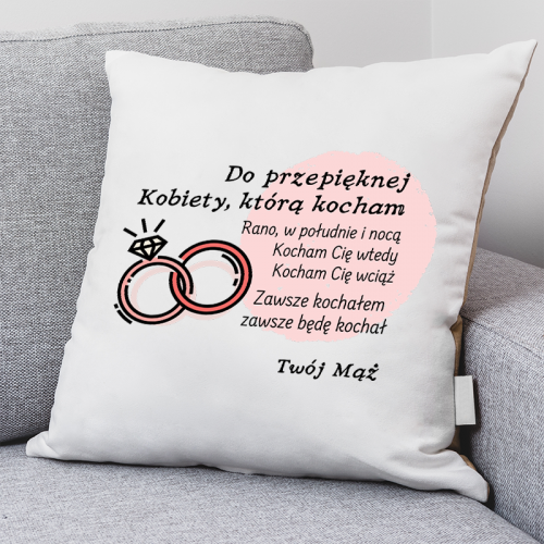 Poduszka | DO PRZEPIĘKNEJ...